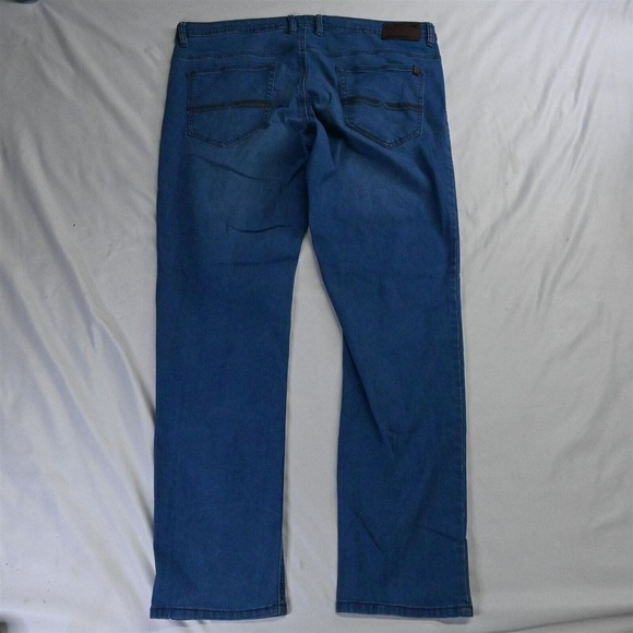 Buffalo David Bitton 40 x 34 Axel Slim Stretch Light Denim Denim Jeans - Picture 5 of 5